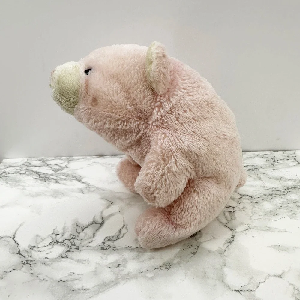 Baby Gund Lil Snuffles Plush Light Pink Teddy‎ Bear 9